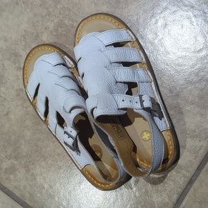 Dr. Martens White Sandals
